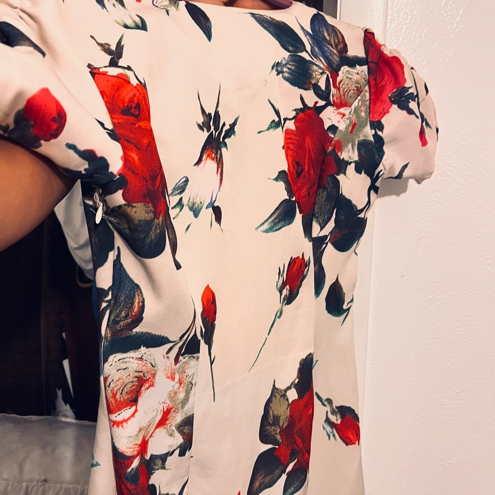 Vintage dress, super down the side with a sand jacket match